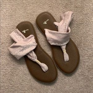 Sanuk yoga sling sandals size 7